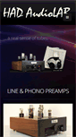 Mobile Screenshot of had-audiolab.com