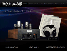 Tablet Screenshot of had-audiolab.com